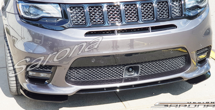 Custom Jeep Grand Cherokee  SUV/SAV/Crossover Front Lip/Splitter (2017 - 2021) - $275.00 (Part #JP-029-FA)